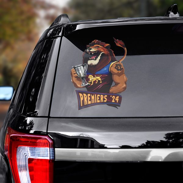 Brisbane Lions 3D Decal – TANTN 8494