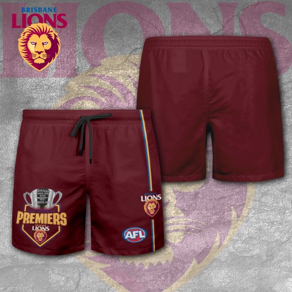 Brisbane Lions 3D Shorts - VANDH 3546