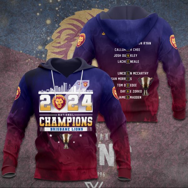 Brisbane Lions 3D Apparel - TANTN 8454