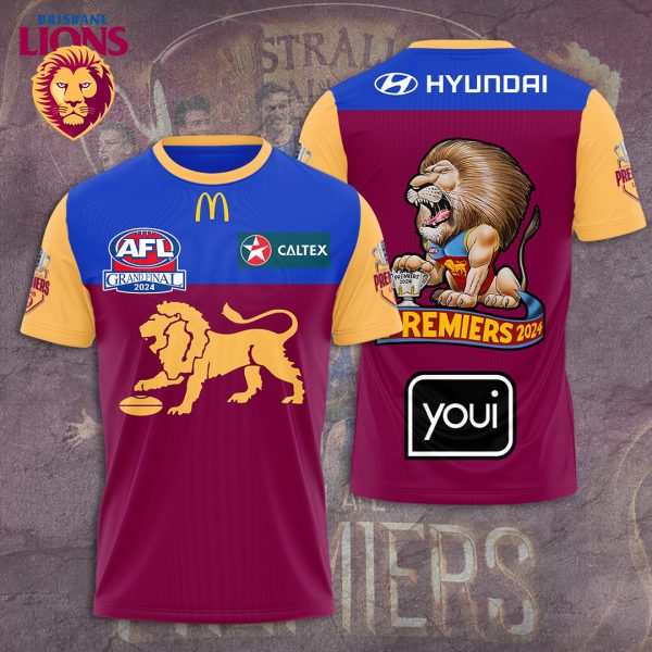 Brisbane Lions 3D Apparel - TANTN 8495