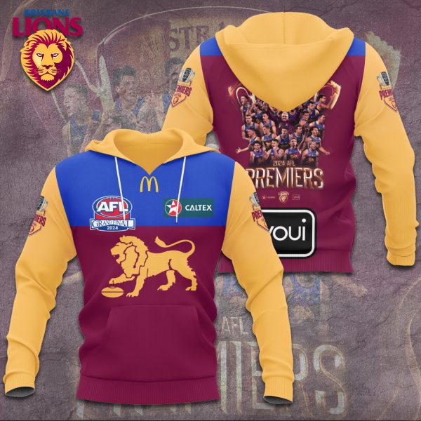 Brisbane Lions 3D Apparel - TANTN 8506