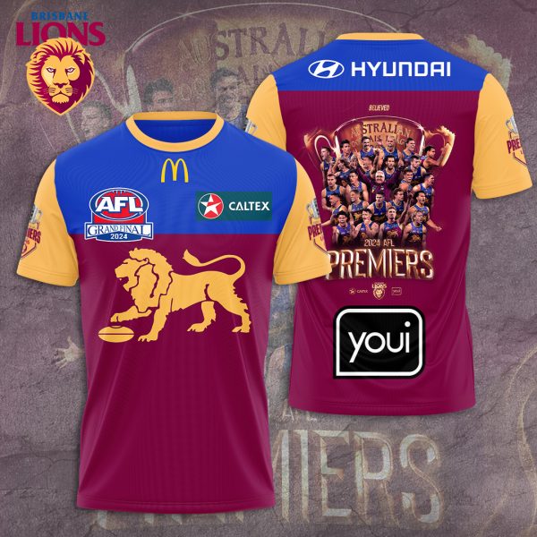 Brisbane Lions 3D Apparel - TANTN 8506