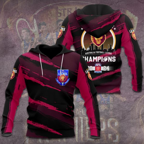 Brisbane Lions 3D Apparel - TANTN 8513