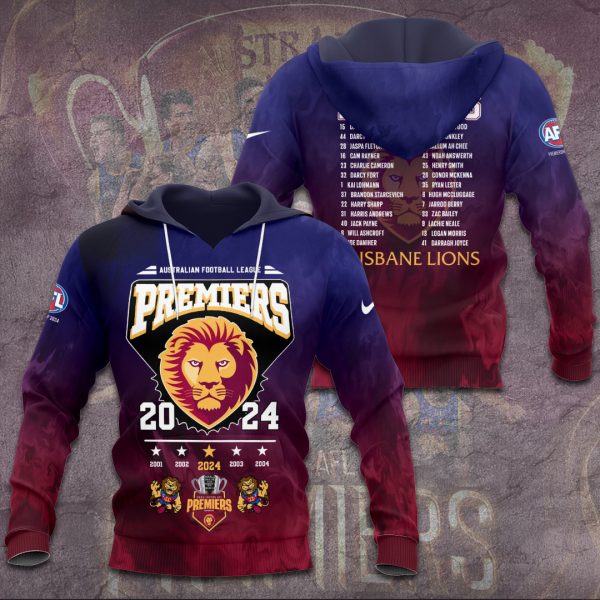 Brisbane Lions 3D Apparel - TANTN 8526