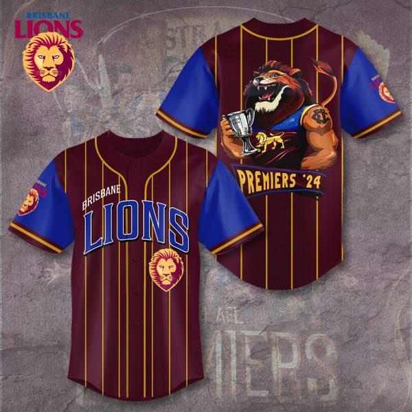 Brisbane Lions Baseball Jersey - TANTN 8498