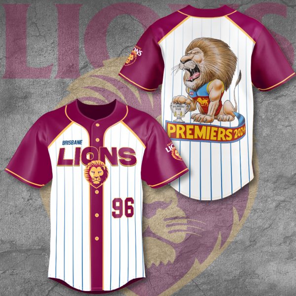 Brisbane Lions Baseball Jersey - TANTN 8499