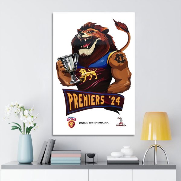 Brisbane Lions Canvas - TANTN 8479