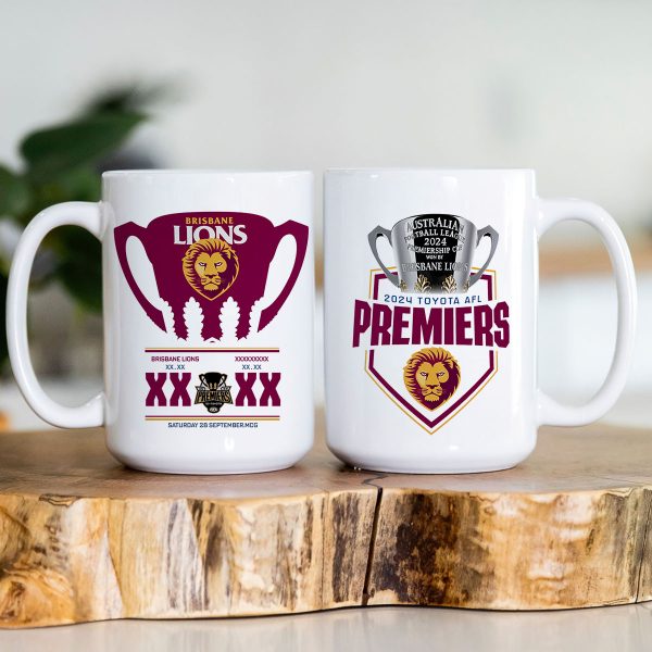 Brisbane Lions Ceramic Mug - VANDH 3546