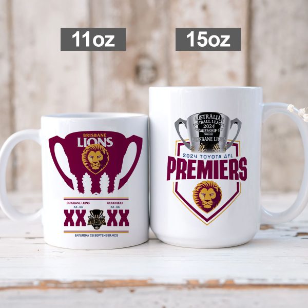 Brisbane Lions Ceramic Mug - VANDH 3546