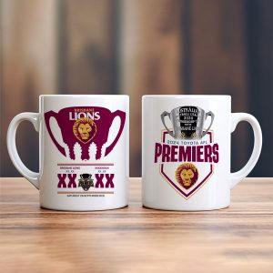 Brisbane Lions Ceramic Mug - VANDH 3546