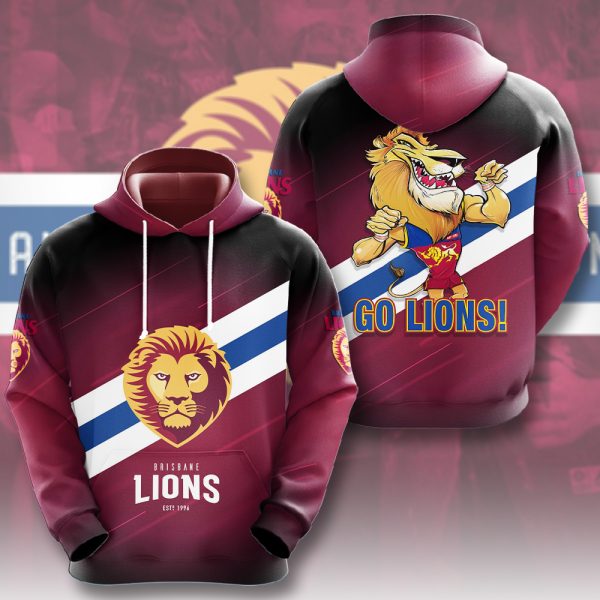 Brisbane Lions 3D Apparel - HOATT 6285