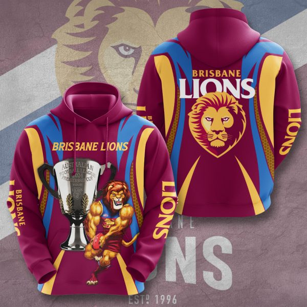 Brisbane Lions 3D Apparel - HOATT 6388