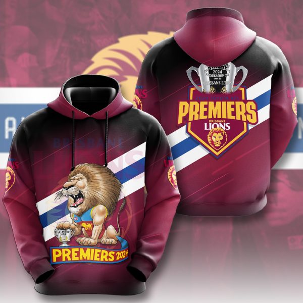 Brisbane Lions 3D Apparel - HOATT 6472