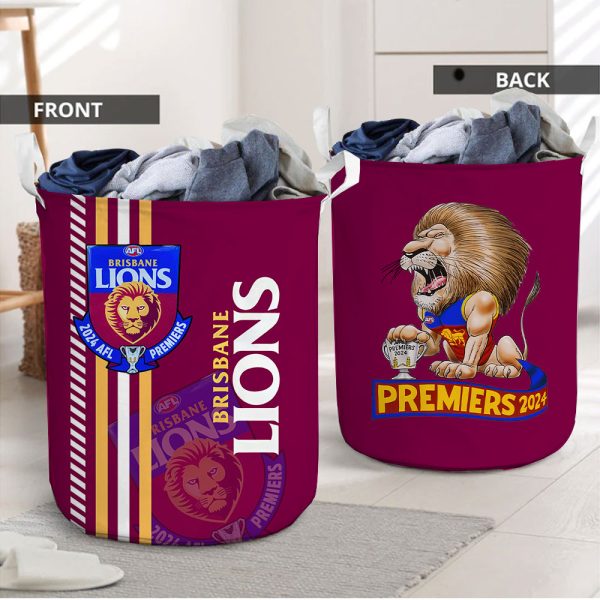 Brisbane Lions Laundry Basket – TANTN 8497