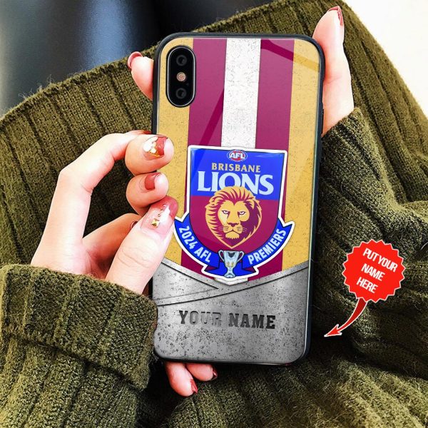 Personalized Brisbane Lions Phone Case - TANTN 8448