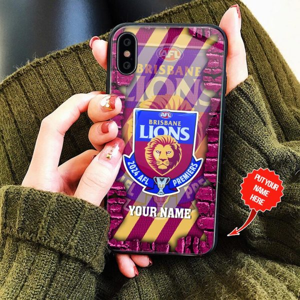 Personalized Brisbane Lions Phone Case - TANTN 8450