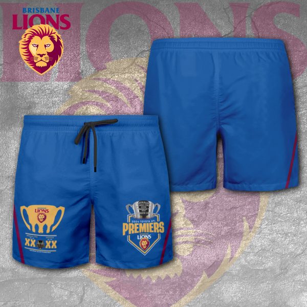 Brisbane Lions 3D Shorts - VANDH 3551