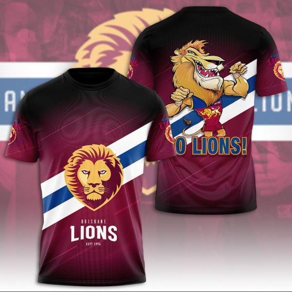 Brisbane Lions 3D Apparel - HOATT 6285