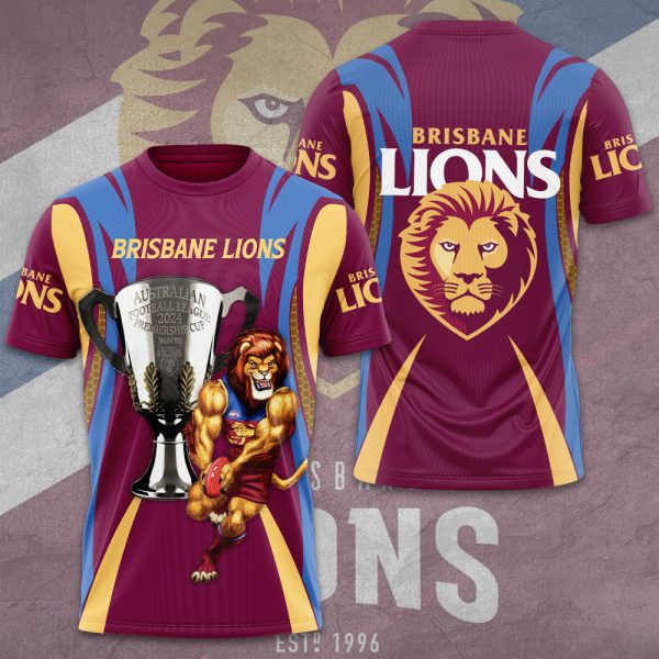 Brisbane Lions 3D Apparel - HOATT 6388