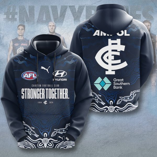 Carlton Football Club 3D Apparel - MAITM 7950