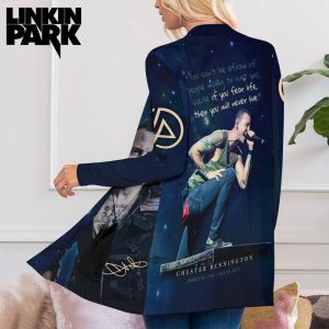 Linkin Park x Chester Bennington Women's Patch Pocket Cardigan - HOATT 6281