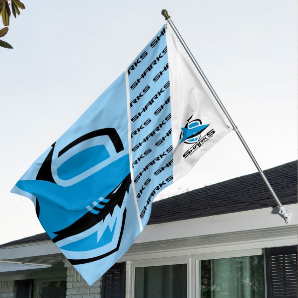 Cronulla-Sutherland Sharks 3D House Flag - HOATT 6303