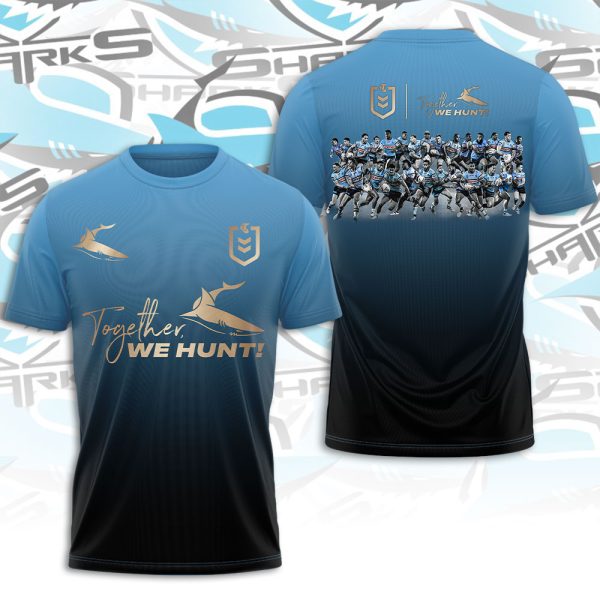 Cronulla-Sutherland Sharks 3D Apparel - VANDH 3499