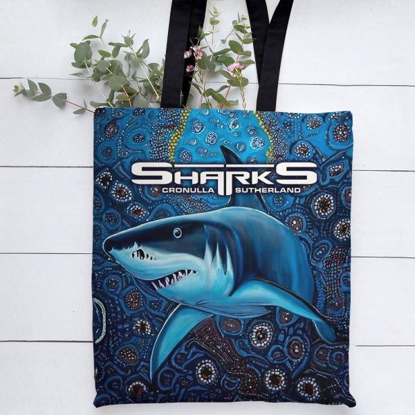 Cronulla-Sutherland Sharks Tote Bag - VANDH 3559