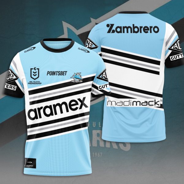 Cronulla-Sutherland Sharks 3D Apparel - MAITM 8146