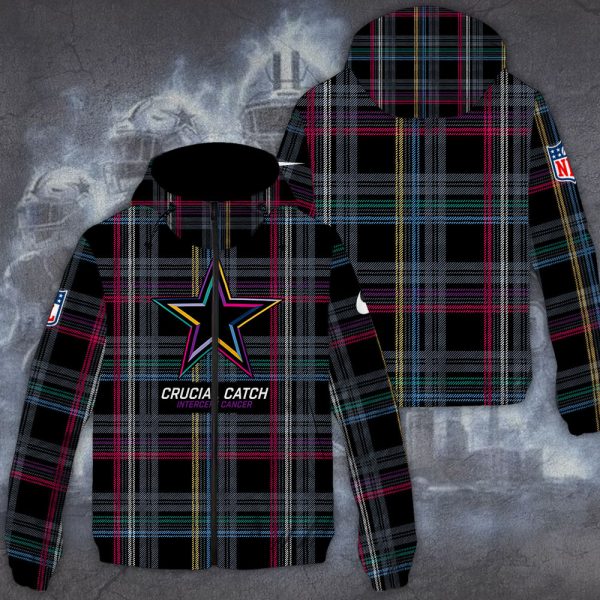 Dallas Cowboys 3D Windbreaker Jacket - TANTN 8301