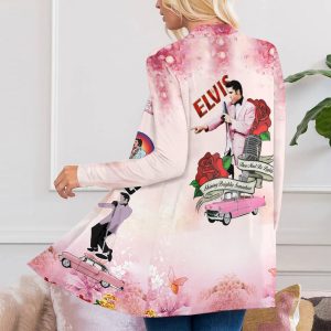 Elvis Presley Women's Patch Pocket Cardigan - MAITM 3647