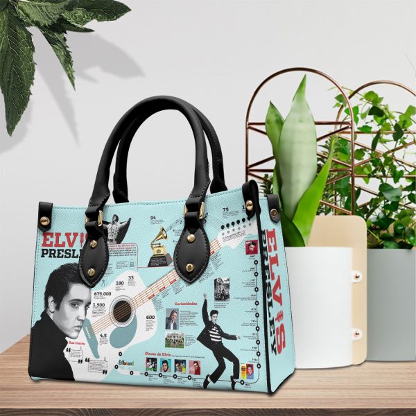 Elvis Presley Leather HandBag - VANDH 3491