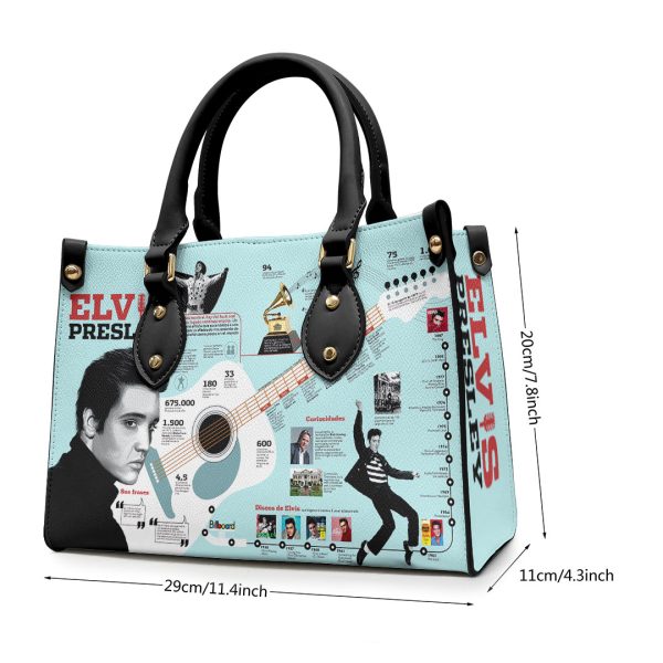 Elvis Presley Leather HandBag - VANDH 3491