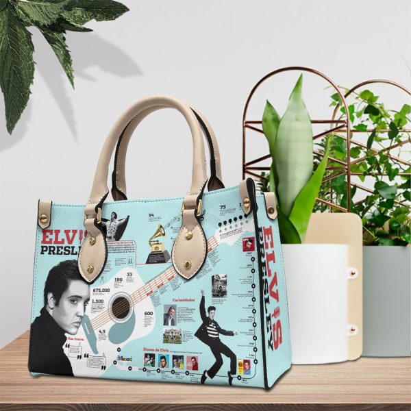 Elvis Presley Leather HandBag - VANDH 3491