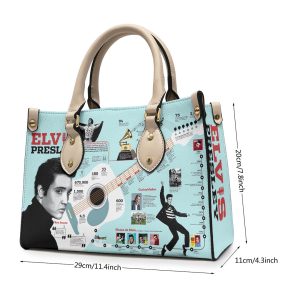 Elvis Presley Leather HandBag - VANDH 3491