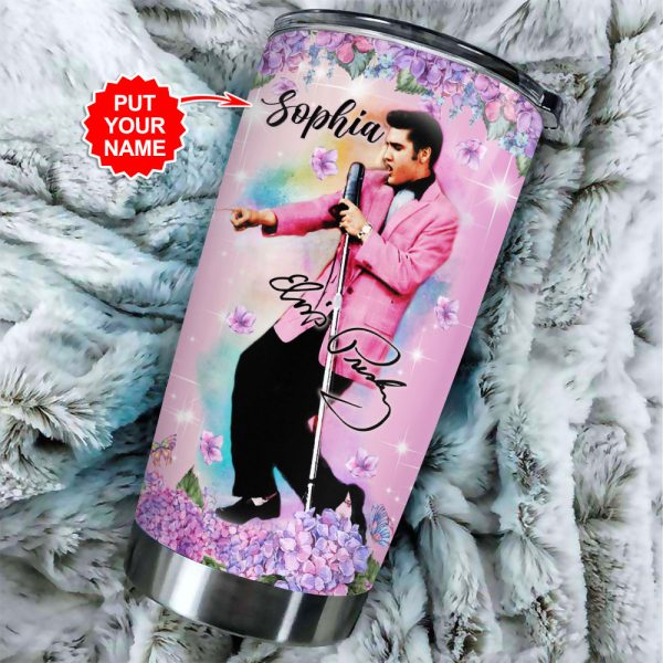 Personalized Elvis Presley Tumbler Cup - VANDH 3442