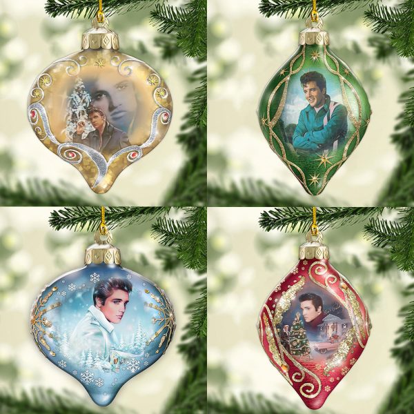 4PCS Elvis Presley Custom Shape 2-sided Acrylic Ornament – MAITM 8126