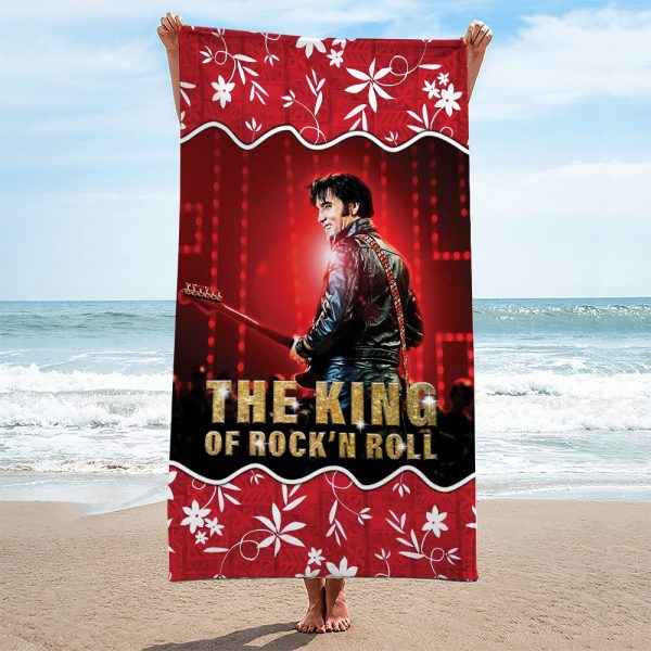 Elvis Presley Rectangle Beach Towel - HOATT 6134