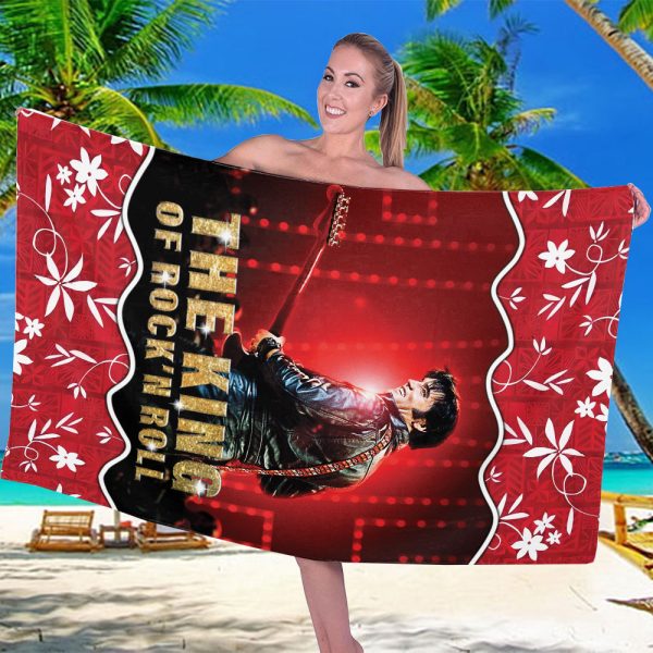 Elvis Presley Rectangle Beach Towel - HOATT 6134