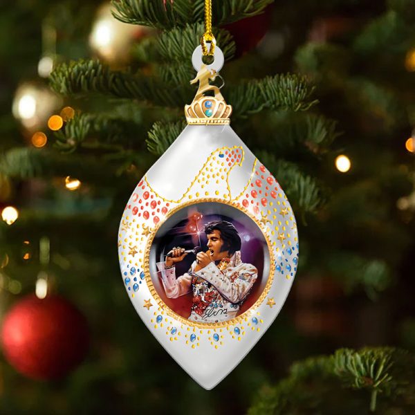 Elvis Presley Custom Shape 2-sided Acrylic Ornament - MAITM 8123