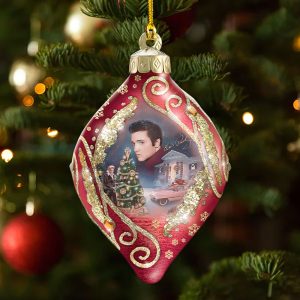 Elvis Presley Custom Shape 2-sided Acrylic Ornament - MAITM 8126.2