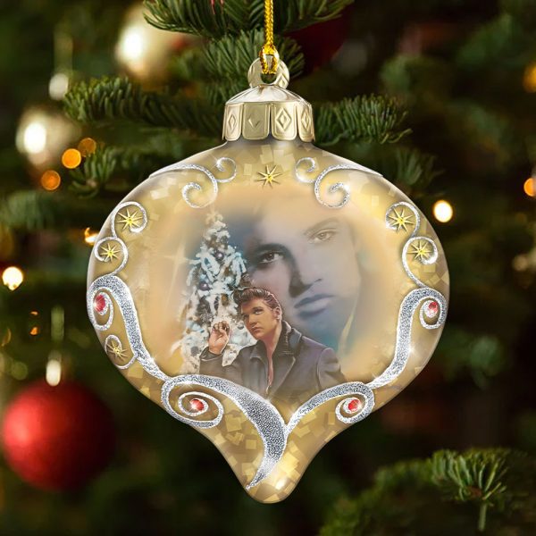 Elvis Presley Custom Shape 2-sided Acrylic Ornament - MAITM 8126.3