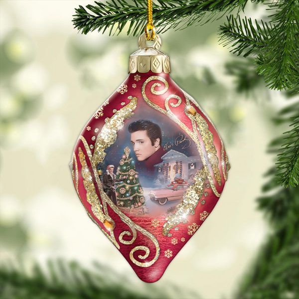 Elvis Presley Custom Shape 2-sided Acrylic Ornament - MAITM 8126.2