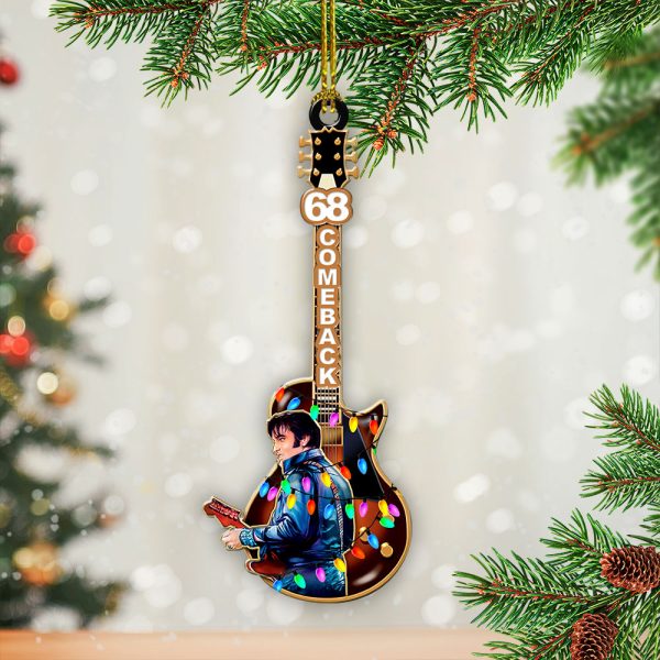 Elvis Presley Custom Shape 1-sided Acrylic Ornament - GNE 1511