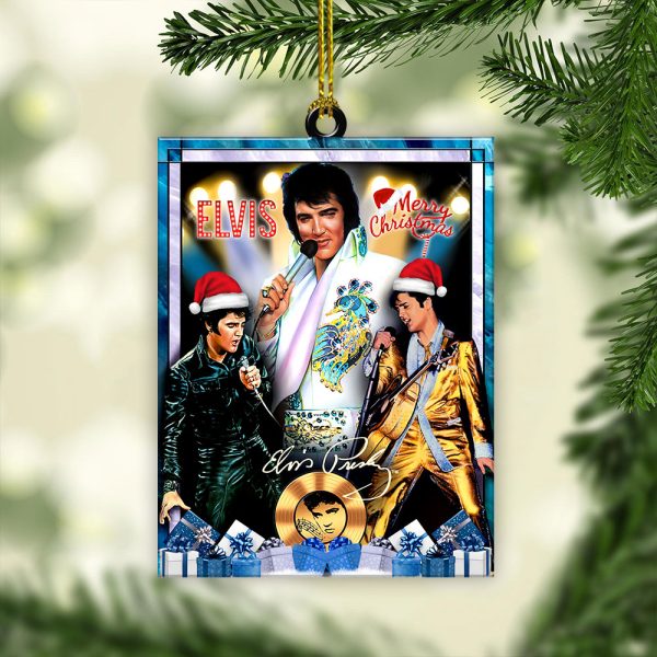 Elvis Presley Custom Shape 1-sided Acrylic Ornament - GNE 1519