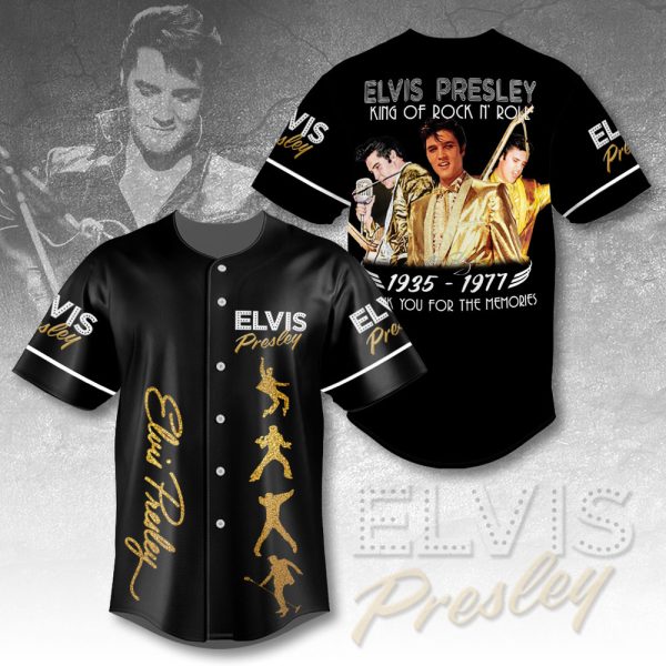 Elvis Presley Baseball Jersey - HUNGVV 7064