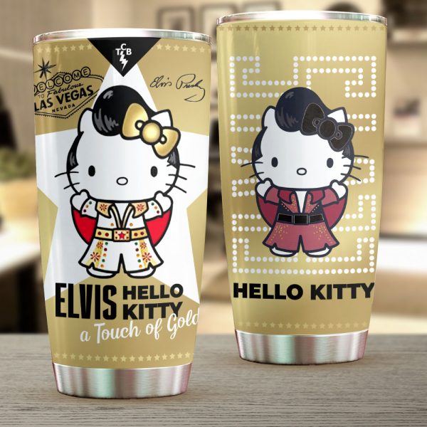 Elvis Presley x Hello Kitty Tumbler Cup - VANDH 3486