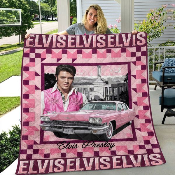 Elvis Presley Quilt Blanket - VANDH 3433