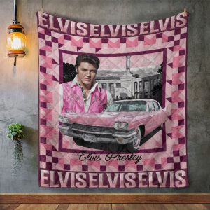 Elvis Presley Quilt Blanket - VANDH 3433