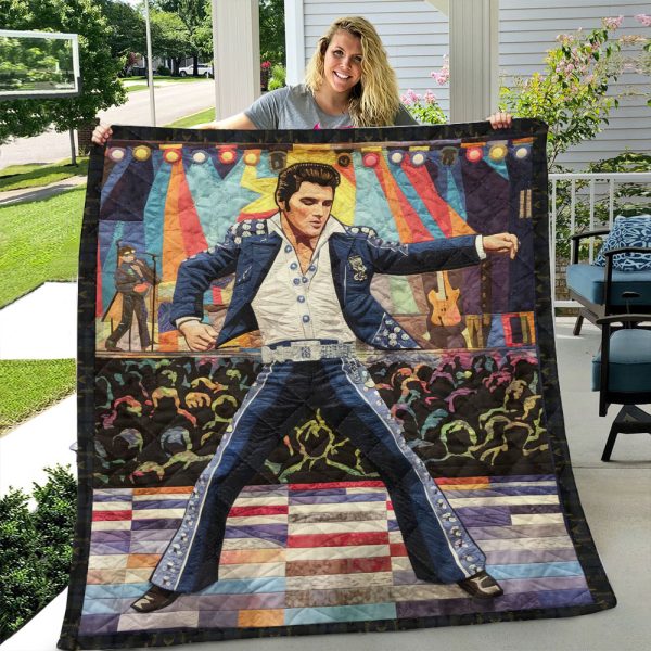 Elvis Presley Quilt Blanket - VANDH 3439